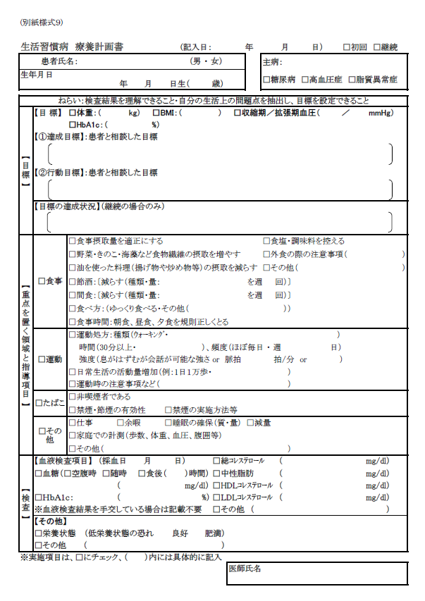 【令和8年度 診療報酬改定】B001-3 生活習慣病管理料について改定の概要